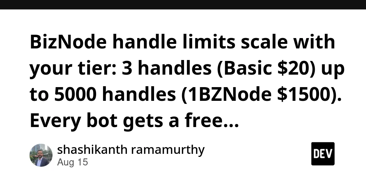 Autonomous AI Business Automation with BizNode