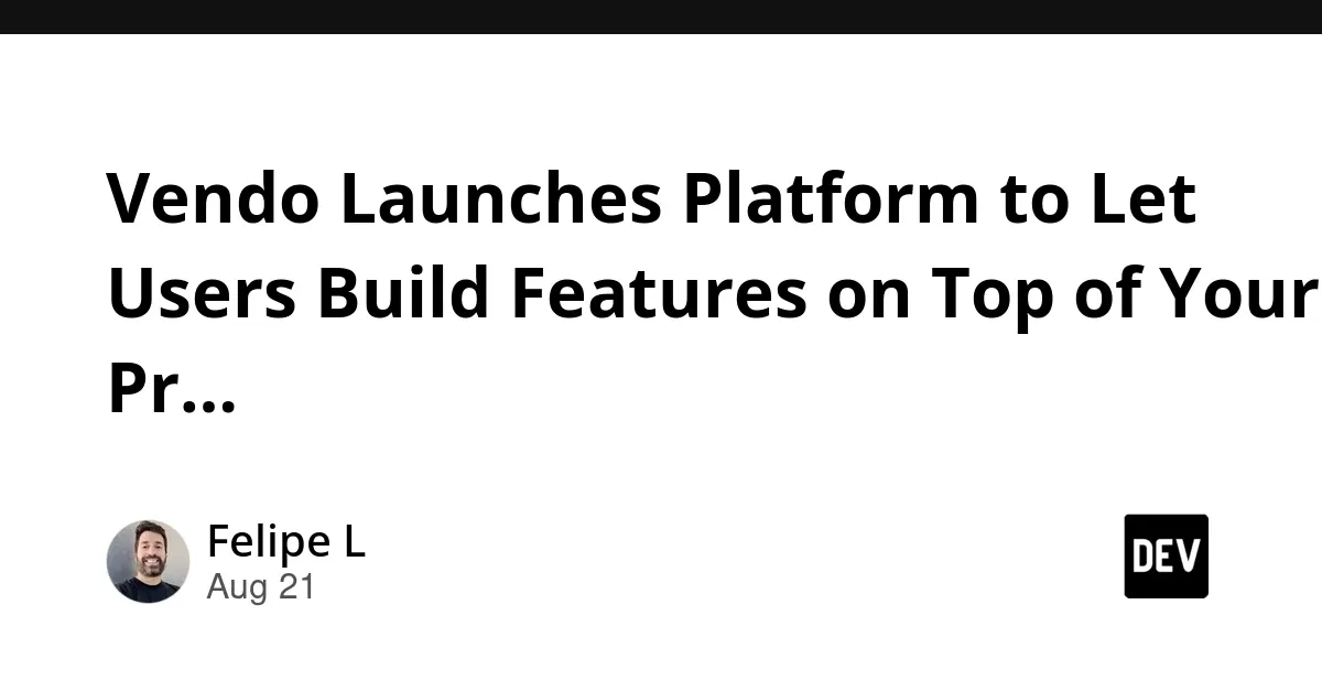 Build and sell Vendo extensions for AI automation
