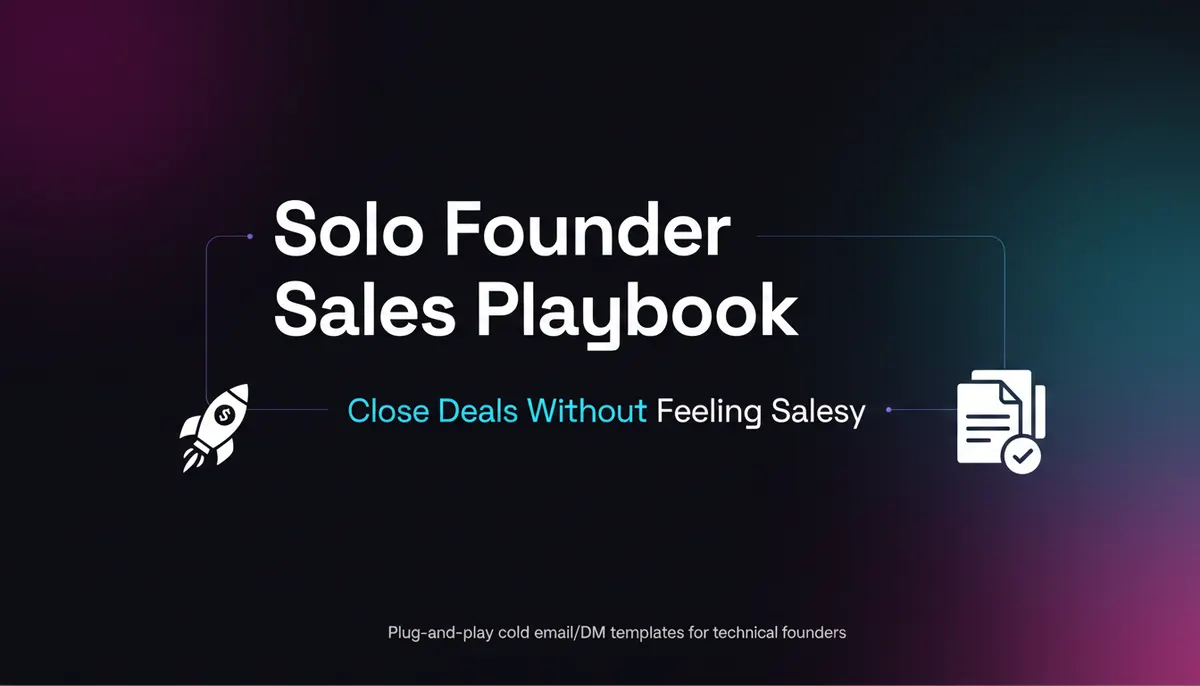 B2B SaaS Outbound Sales for Technical Founders