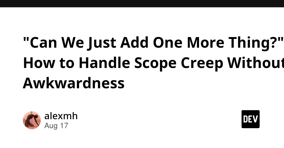 Scope Creep Management