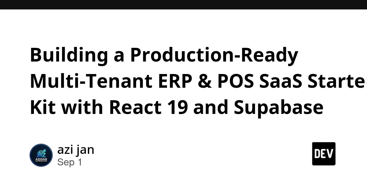 Selling SaaS Starter Kits (ERP & POS)
