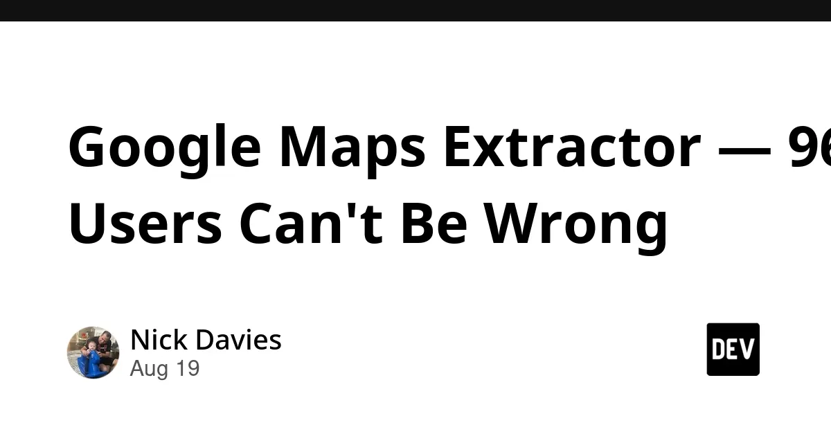 Google Maps Data Extraction for Lead Generation