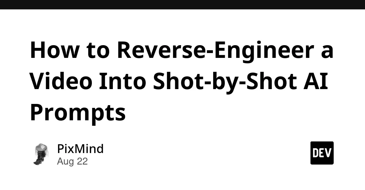Video-to-AI-Prompt Reverse Engineering