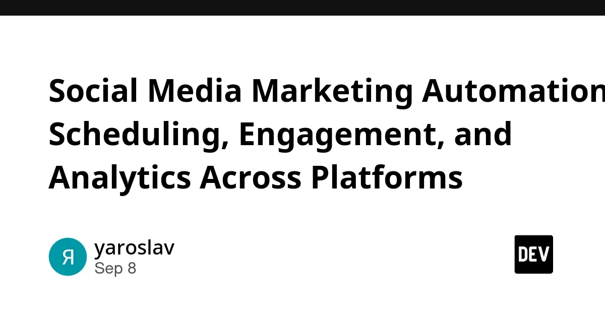 Social Media Marketing Automation