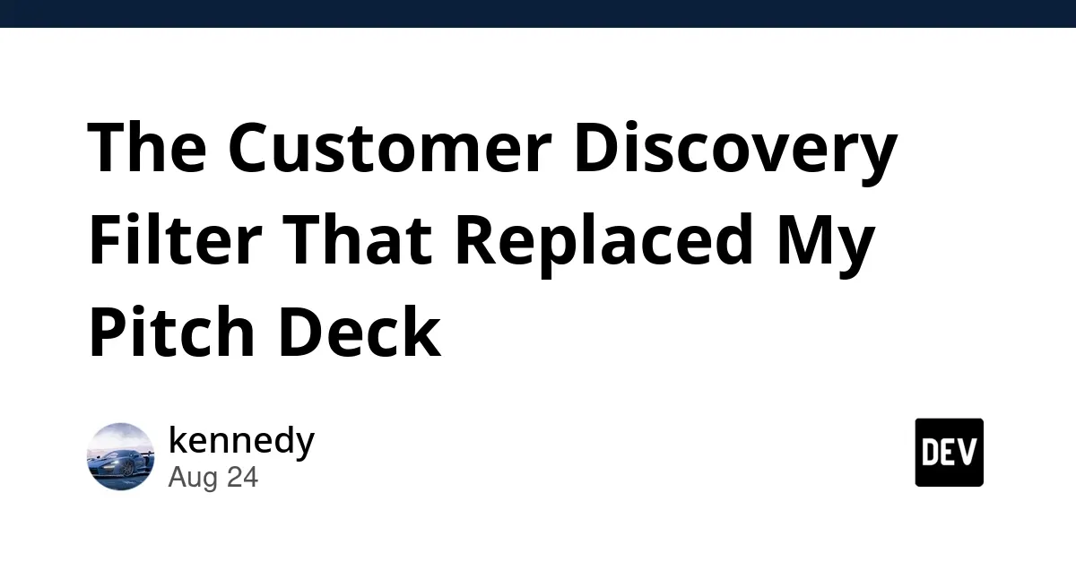 SaaS Customer Discovery & Problem Validation