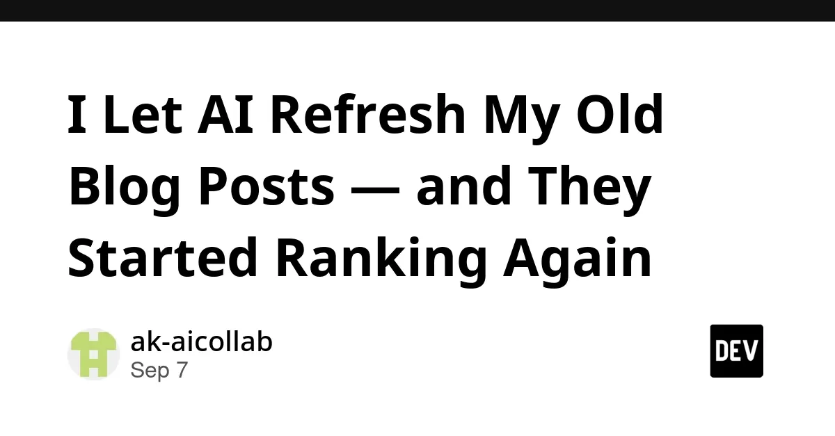 AI-Driven Content Refreshing for SEO