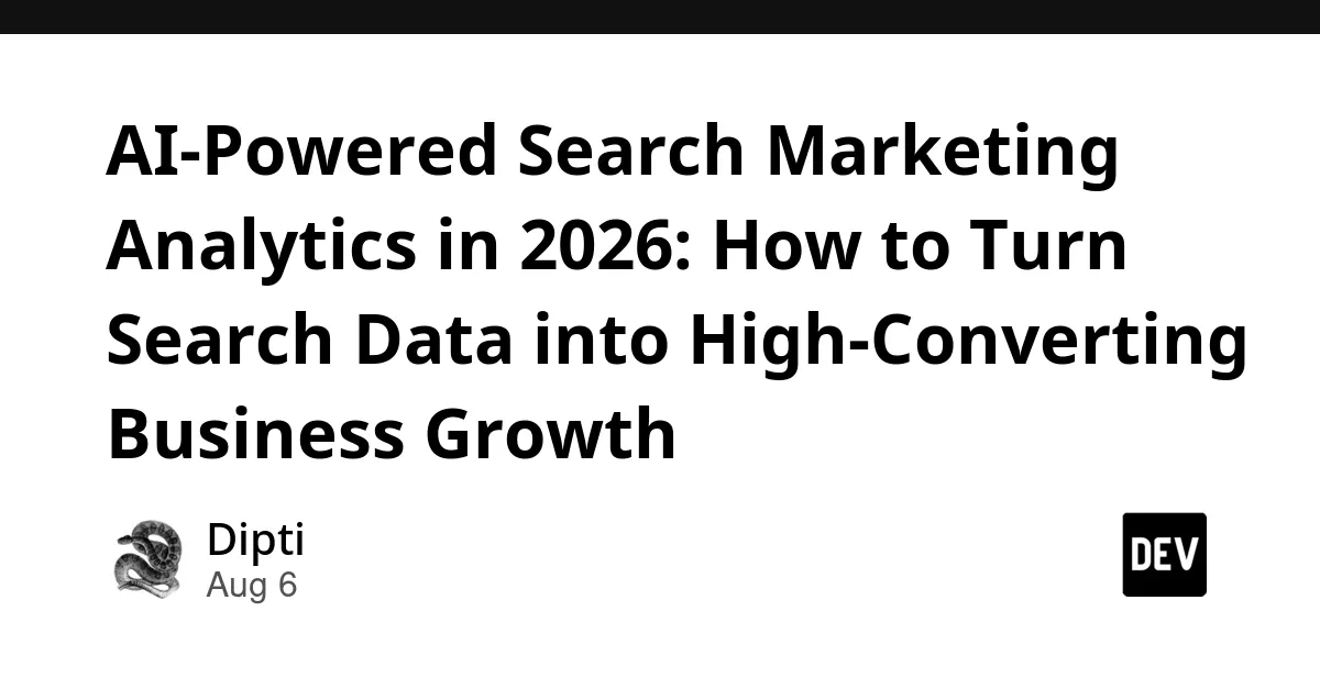 AI-Powered Search Marketing Analytics Consulting
