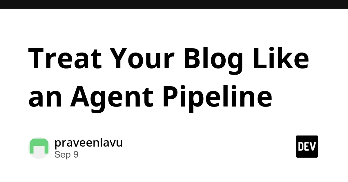 AI-Driven Content Agent Pipeline