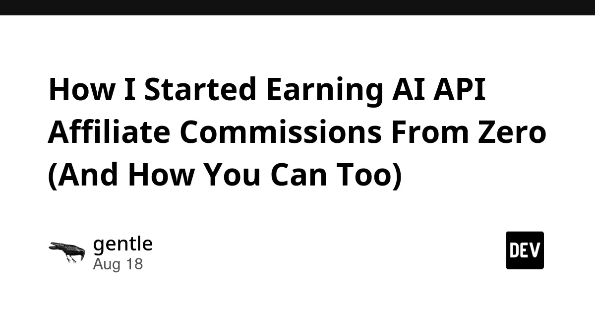 AI API Affiliate Marketing