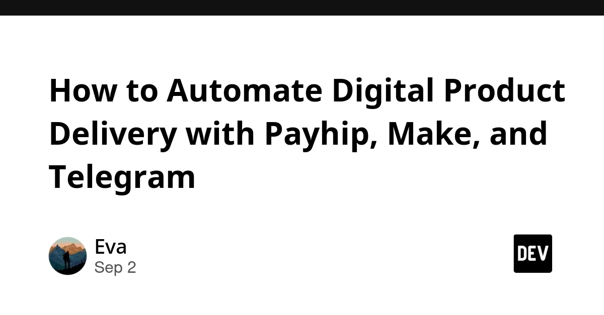 Automated Digital Product Delivery and Order Management