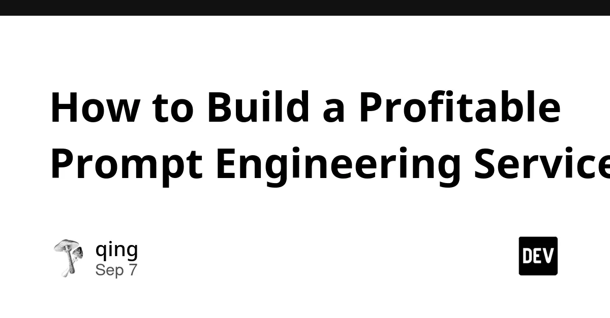 Niche Prompt Engineering Service