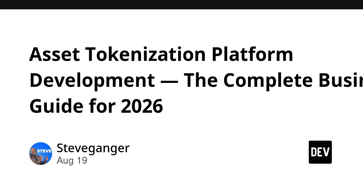 Asset Tokenization Platform Development
