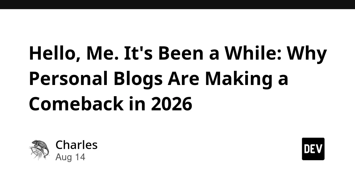 Personal Blogging