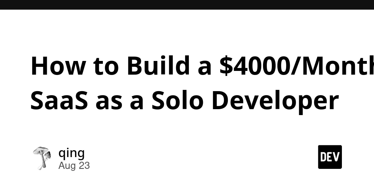 Solo SaaS Development with Stripe Integration