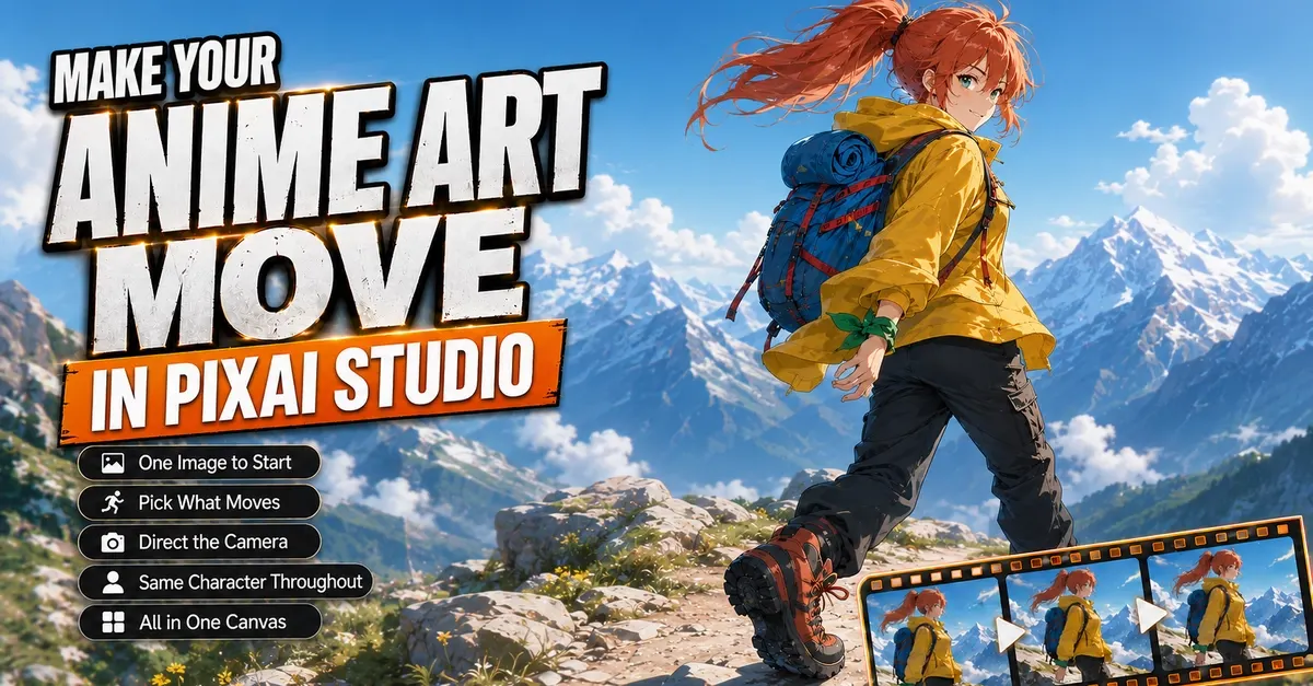 AI Anime Image-to-Video Animation