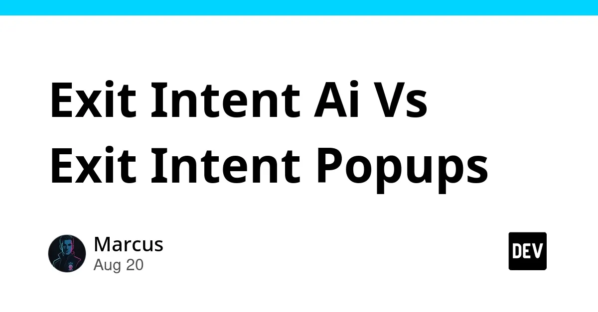 Exit Intent AI for Cart Abandonment Recovery