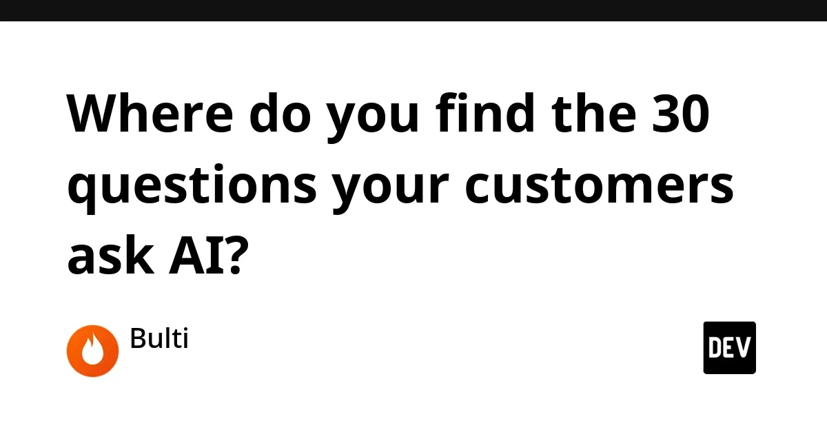 GEO Question Research Method