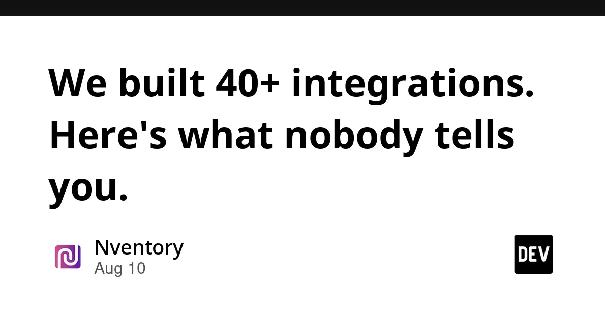 Building and Selling SaaS Integrations