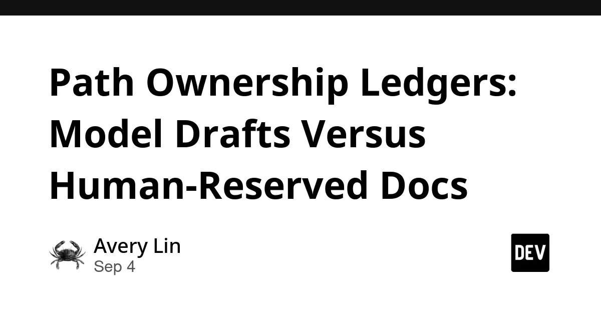 AI-Assisted Technical Documentation Workflow with Ownership Ledgers