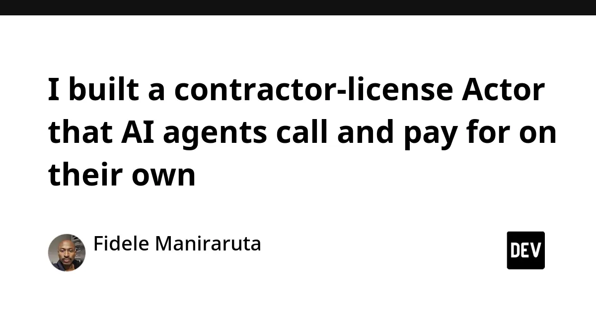 Building Agent-Callable Micro-SaaS </figure>


<p>The traditional struggle for independent developers and solo entrepreneurs is almost always the same: the distribution problem. You can build the most technically superior software in the world, but if you don't have a massive Twitter following, a high-converting newsletter, or a YouTube channel with hundreds of thousands of subscribers, your product will likely die in obscurity. For years, the rule of thumb was that a human had to discover your product, understand its value, and manually click a button to use it.</p>



<p>This article explores how to build and monetize a <strong>Micro-SaaS</strong> specifically designed to be discovered and utilized by AI agents, utilizing the Model Context Protocol (MCP) and Apify to bridge the gap between raw data and autonomous action.</p>

<h2>The Concept: Solving High-Stakes Verification </h2>

<p>To understand how this works, let's look at a practical use case: contractor verification. Imagine a homeowner using an AI assistant to plan a home renovation. The user asks, 