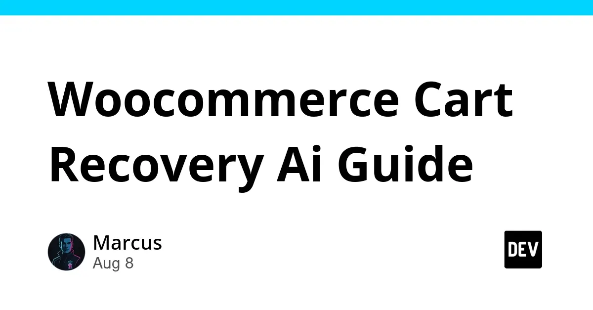 AI-Driven WooCommerce Cart Recovery