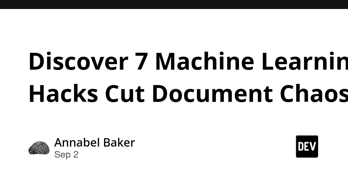 Automated Document Classification Pipelines