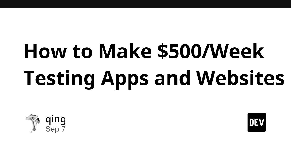 App and Website Usability Testing